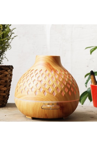 Kahverengi Aroma Difüzörü Nemlendirici