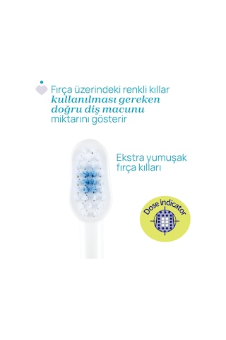 Chicco 2'li Diş Fırçası 3-6 Yaş Tıger-panda 00012084110000