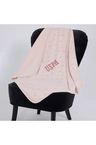 U.s. Polo Assn Bebek Battaniyesi Usb2496 Pudra