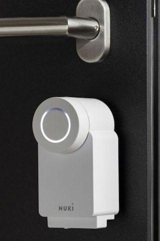 Nuki Smart Lock 4. Nesil Beyaz Akıllı Kapı Kilidi Güvenlik Cihazları