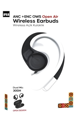Deanb Ipx4 Su Geçirmez Anc - Enc Gürültü Önleyici Kablosuz Dokunmatik Bluetooth Kulaklık