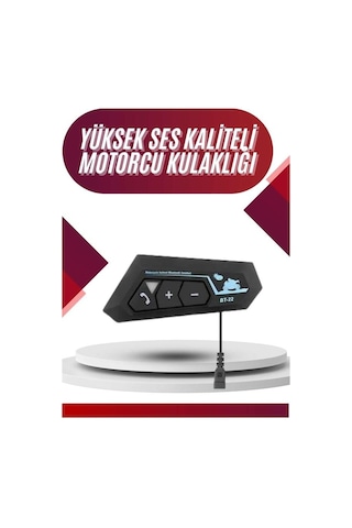 Northcity Intercom Bluetooth Kask Kulaklık 5.0 - Motosiklet İletişim Sistemi