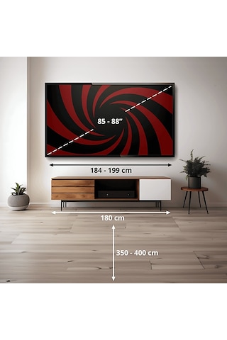 SAMSUNG 85QN85F 85"  214 Ekran Uydu Alıcılı 4K Ultra HD Smart QLED TV