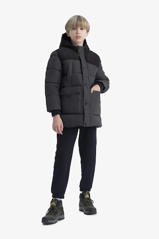 Defacto Erkek Çocuk Su Geçirmez Kapüşonlu Polar Astarlı Parka E9373a825wnar15 Antrasit
