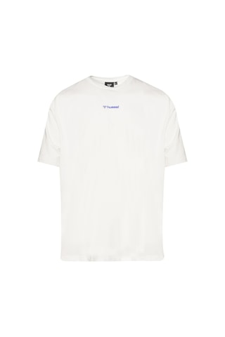 Hummel Smıth Oversıze T-shırt S/s Erkek Kısa Kol T-shırt Beyaz Beyaz