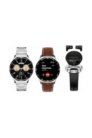 Haino Teko Watch Ultra 12 Amoled Ekran Waterproof Bluetooth Kulaklıklı Akıllı Saat(Distribütör Garantili)