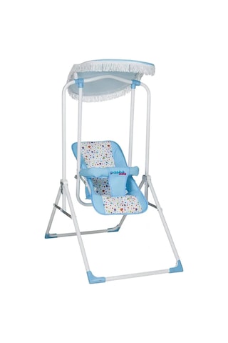 Pasha Baby Crazy Eco Tenteli Yatabilen Ev Tipi Bebek Salıncak