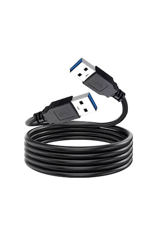 1 Metre - Usb 3.0 Erkek-erkek Kablo - Yüksek Hızlı 5gbps Veri Aktarımı
