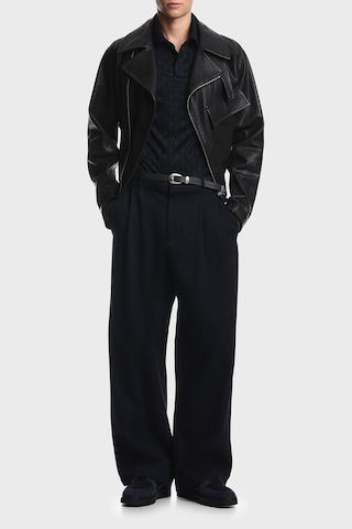 Emporio Armani Tamamı Logolu Pamuklu Regular Fit Polo Erkek Polo Em007339 Af10017 Fb569 Lacivert
