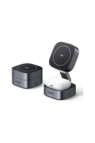 Ugreen 2'si 1 Arada Magsafe Kablosuz Hızlı Şarj Standı, 35316