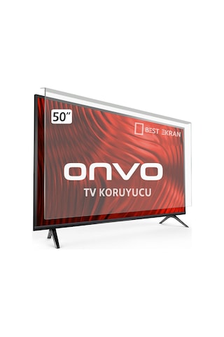 Onvo Uyumlu OV50500 TV EKRAN KORUYUCU - Onvo Uyumlu 50" inç Tv Ekran Koruyucu
