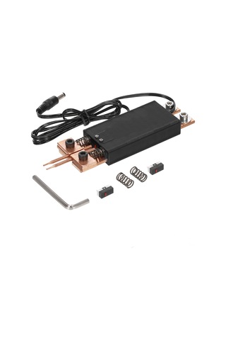 Vkemall 18650 Pil Nokta Kaynak Kalemi - Otomatik Tetikleyici, Tek Elle Kullanıma Uygun, Kalın Bakır Çubuğu, İyileştirilmiş Verimlilik, Siyah