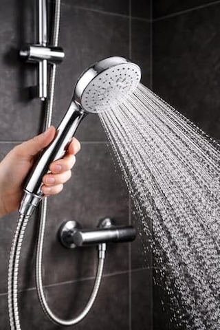Paslanmaz Çelik Duş Hortumu Ve El Duşu Seti, 150 Cm Esnek Hortum, Yüksek Basınçlı Duş Başlığı, Kireç Önleyici Nozullar, Evrensel Bağlantı, Banyo İçin,el Duşu Ve Paslanmaz Çelik Duş Hortumu Seti 150 Cm Beyaz