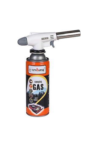 Merttools Camping Torch Kamp Hazır Pürmüz Seti Eco Model Yeni Turuncu