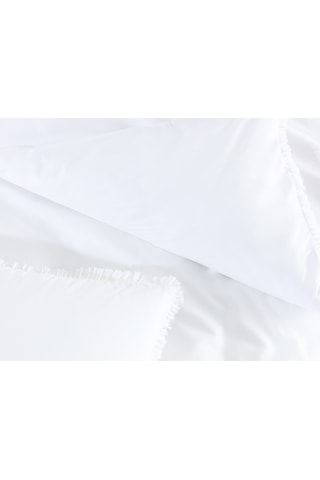Madame Coco Sona King Size Püsküllü Nevresim Takımı Nt0000000143kıng Sıze-beyaz Beyaz