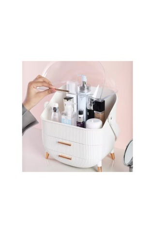 Çekmeceli Kozmetik Organizer Beyaz Belirtilmemiş