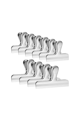 Paslanmaz Çelik Sızdırmazlık Klipsleri, 10'lu Paket, Ev, Mutfak Ve Ofis İçin İdeal B Diğer