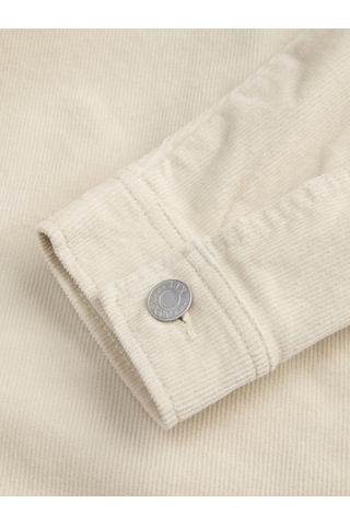 Kadin Dügme Kapamali Ceket - Gelly - 12281698 Bone White