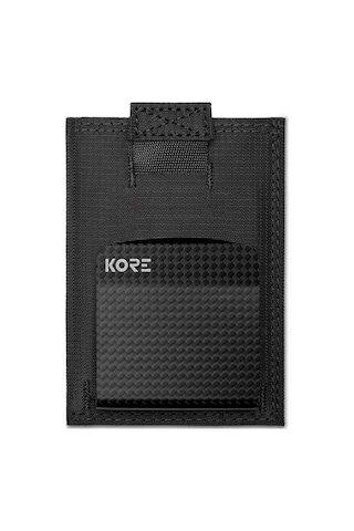 Kore Essentıals Kore İnce Taktikal Cüzdan + Carbon Fiber Para Klipsi Çok Renkli