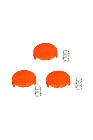 Mufunye Rc-100-p Yedek Makara Kapağı Yaylı Black Decker Afs Düzeltici 3 Adet İçin Uygun,budama Makası