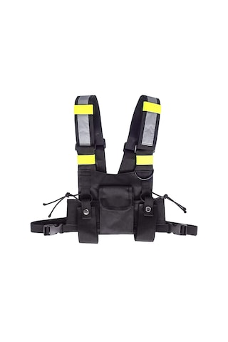 Reedark 600d Oxford Askeri Yelek, Radyo Ve Telefon İçin Cep, Ayarlanabilir Askı, Gece Reflektörlü, Av Ve Arama Kurtarma İçin