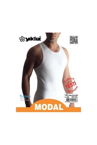 Yıldız Erkek Süper İnce Yazlık Modal Atlet 120 - 3 Adet 001