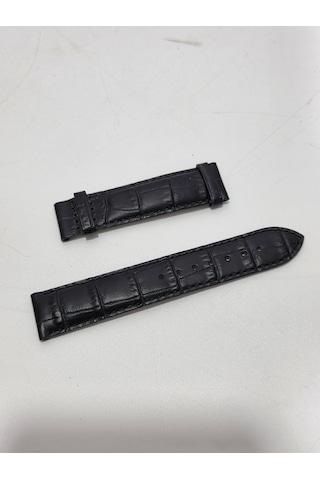 Tissot Uyumlu Croco Baskı Deri Saat Kordonu 19mm Çok Renkli