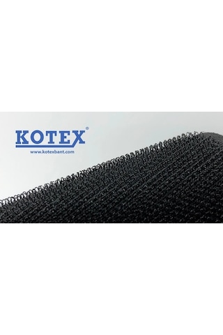Kotex Cırt Bant 5 Cm Dikilebilir 25 Metre Siyah/Beyaz