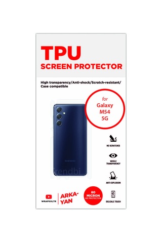 Samsung Galaxy Uyumlu M54 5g Arka Ve Yan Kaplama Koruyucu Hd Film