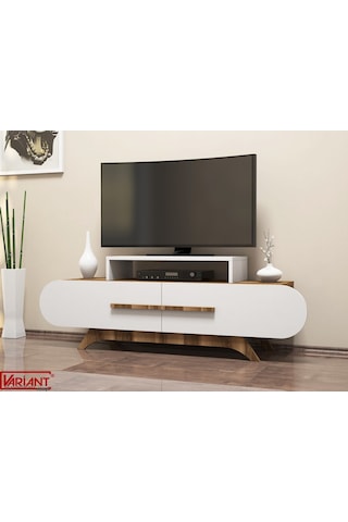 Variant Variant Rose Tv Sehpasi Tv Ünitesi ( Ceviz-Beyaz )