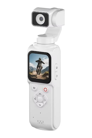 Qstar 4k Hd Profesyonel Vlog Kamerası 330 Döner Lensli Dijital Video Kamera Yüksek Stabilizasyon