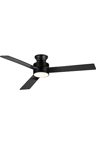Ceiling Blade Fan 18w 3 Kanatlı Siyah Kumandalı Tavan Vantilatörü