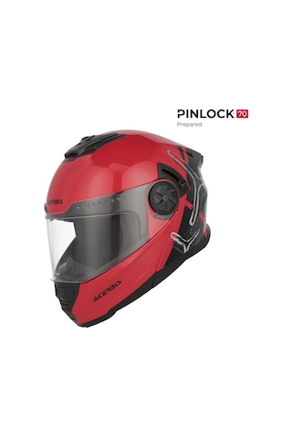 Acerbis Rıder Garphıc 22-06 Kask Siyah Kırmızı