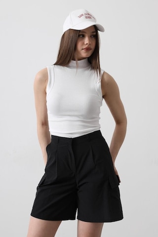 Moderie Butik Cargo Cepli Şort - Siyah Siyah
