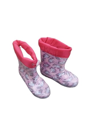 Emek Kız Yunlu Cocuk Cizme 24-29 Pembe1