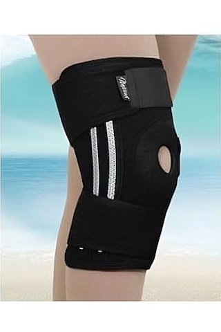 Patella Ve Ligament Destekli Dizlik - Menisküs Ağrıları Için - Fleksible Balenli Dizlik - Yaylı