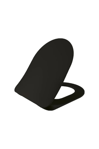Duck Duroplast Klozet Kapağı Mat Siyah
