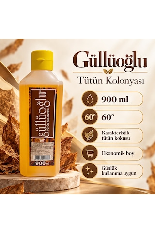 Güllüoğlu Tütün Kolonyası 900 Ml