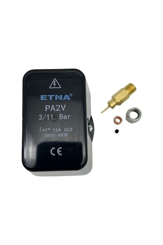 Etna Basınç Şalteri Pa-2v 3bar - 11bar 380v 1/2