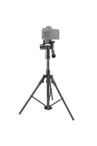 Profesyonel 3 Yollu Alüminyum Tripod, 190 Cm, Ring Light, Kamera Ve Selfie Uyumlu Diğer