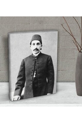 Bk Gift Sultan Iı Abdülhamid Han Tasarımlı Dekoratif Mini Kanvas (507079031)