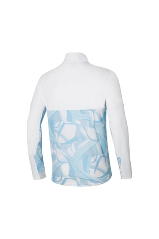 Mizuno Paris Athlete Hybrid Warm Up Jacket Erkek Rüzgarlık Beyaz / Desenli