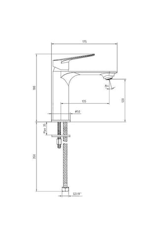 Eca Ar Fast 102188141 Lavabo Bataryası Krom