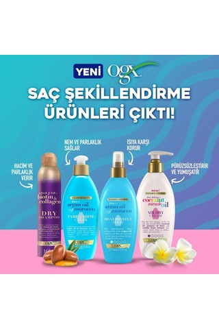 Ogx Argan Oil of Morocco Tame & Shine Şekillendirici Parlaklık Kremi 177 ml