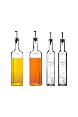 Paşabahçe Yağlık Yağdanlık Sirkelik Seti 80229-80230 4 'Lü