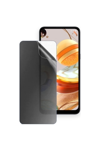 Lg Q61 Uyumlu Ön Yüzey Hayalet Privacy Hidrojel Ekran Koruyucu 33609409