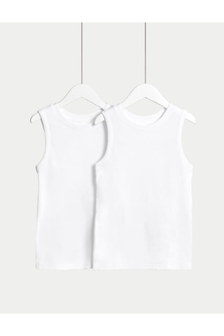 Marks & Spencer 2'li Heatgen Termal Atlet T71004000t Beyaz
