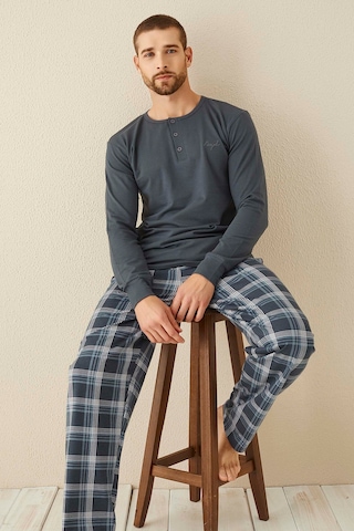 Aydoğan Erkek Civan Patlı Modal Lacivert Pijama Takımı 3339 Lacivert