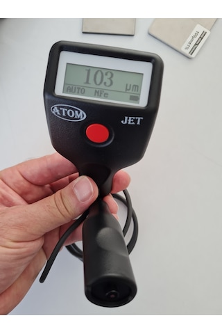 Kablolu Atom Jet Boya Ölçüm Cıhazı Demir+Alüminyum Ölçer Uzman