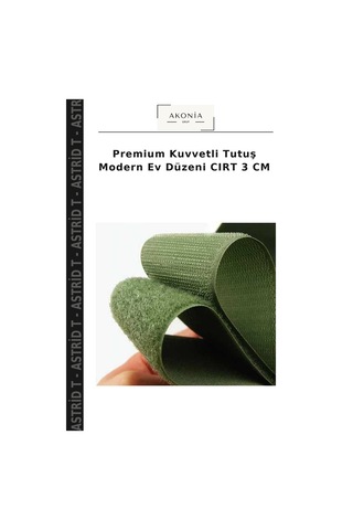 Premium Kuvvetli Tutuş Modern Ev Düzeni Cırt 3 Cm